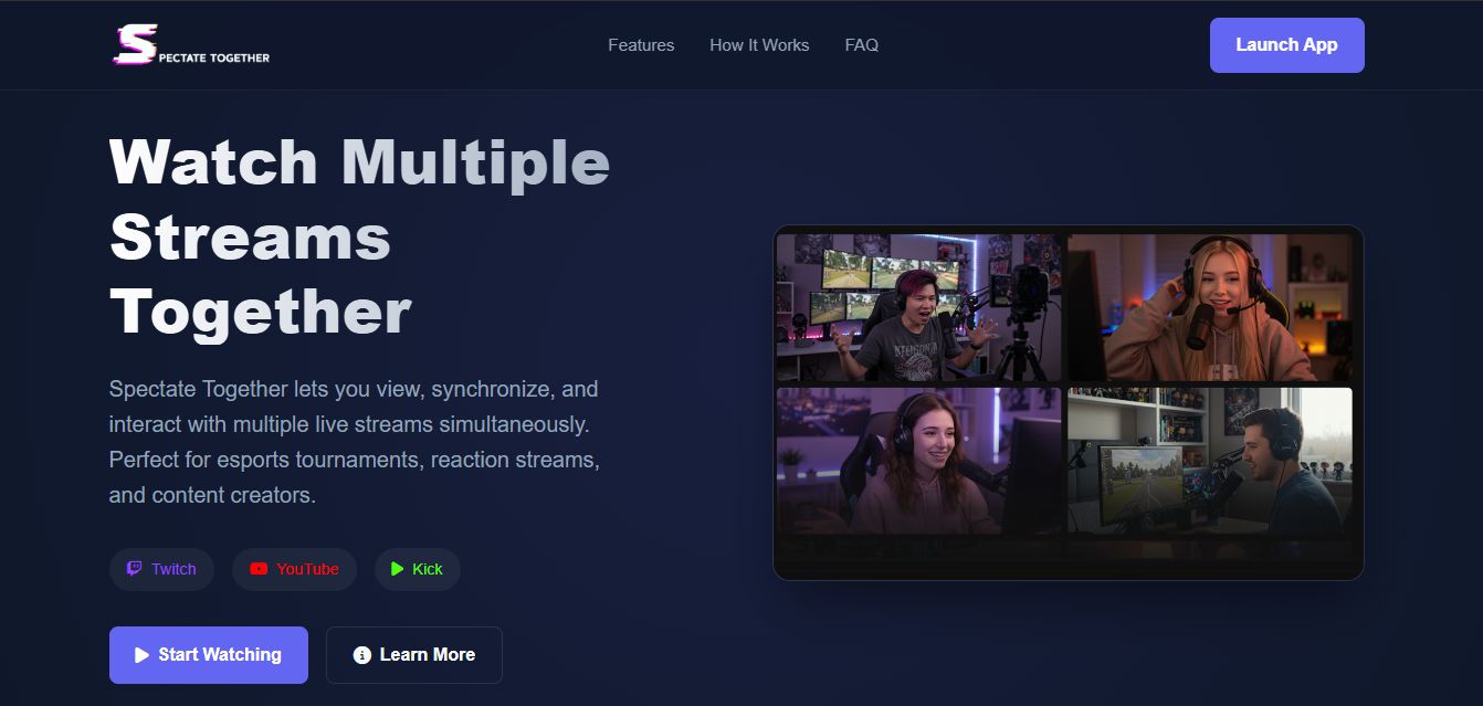 Wootch.live screenshot